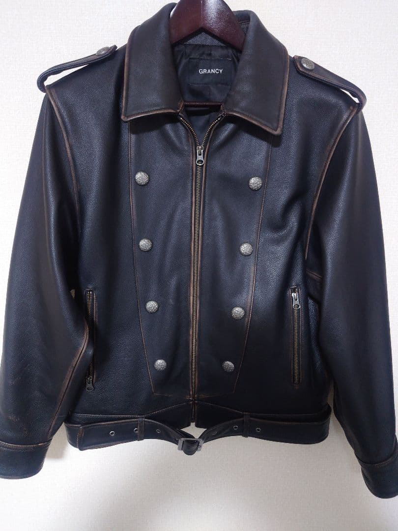 【値下げ交渉可能】grancy leather blouson