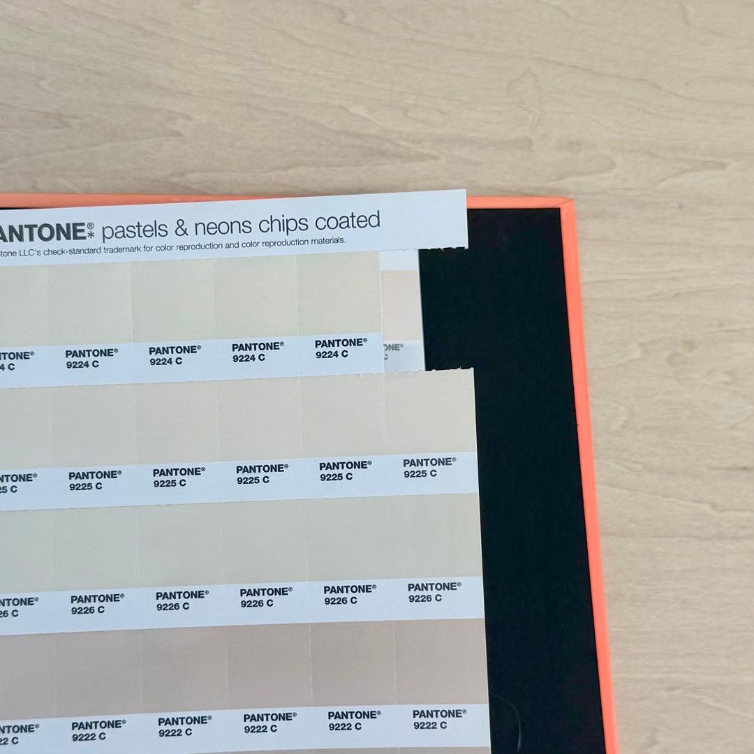 PANTONE PASTELS & NEONS CHIPS パステル＆ネオン