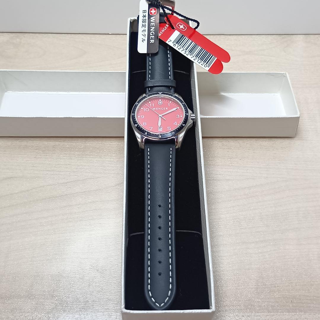 希少 限定品 未使用 ウェンガー Wenger 7212X クォーツ メンズ