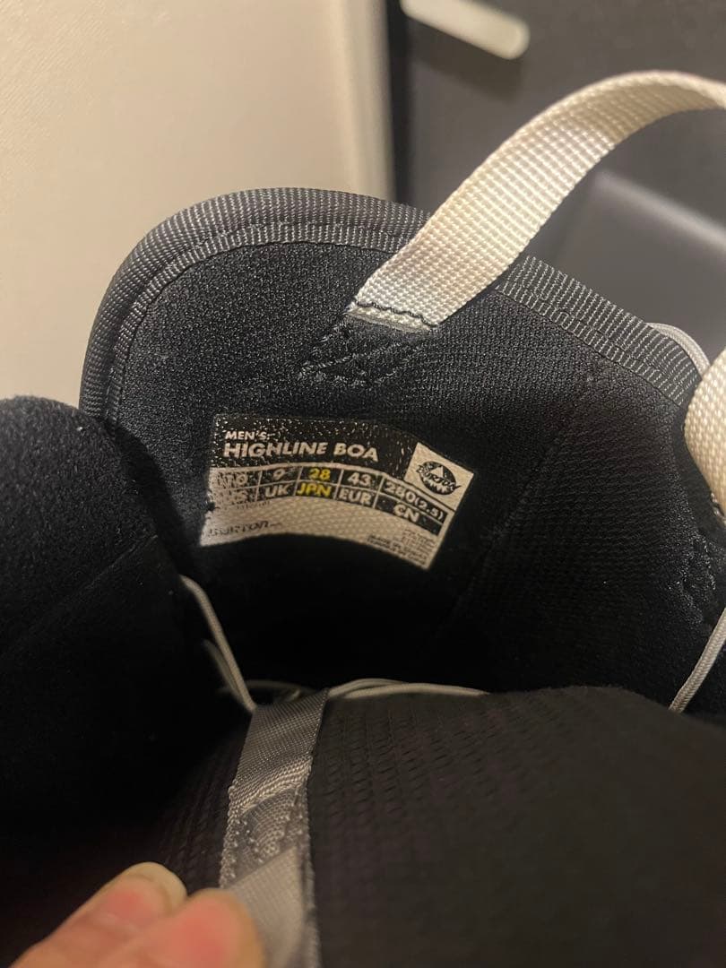 BURTON HIGHLINE BOA 28cm ブーツ　ボア　メンズ