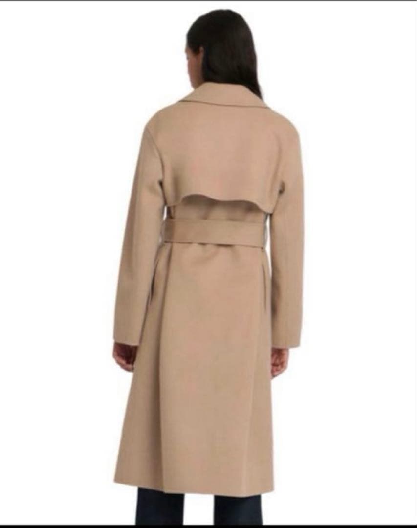 美品　セオリー ロングコート　ダブルフェイス カシミア混　2022年