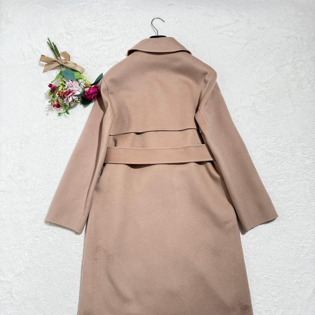 美品　セオリー ロングコート　ダブルフェイス カシミア混　2022年