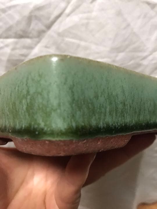 盆栽鉢　時代盆栽鉢燿山長方鉢山野草サボテン多肉植物