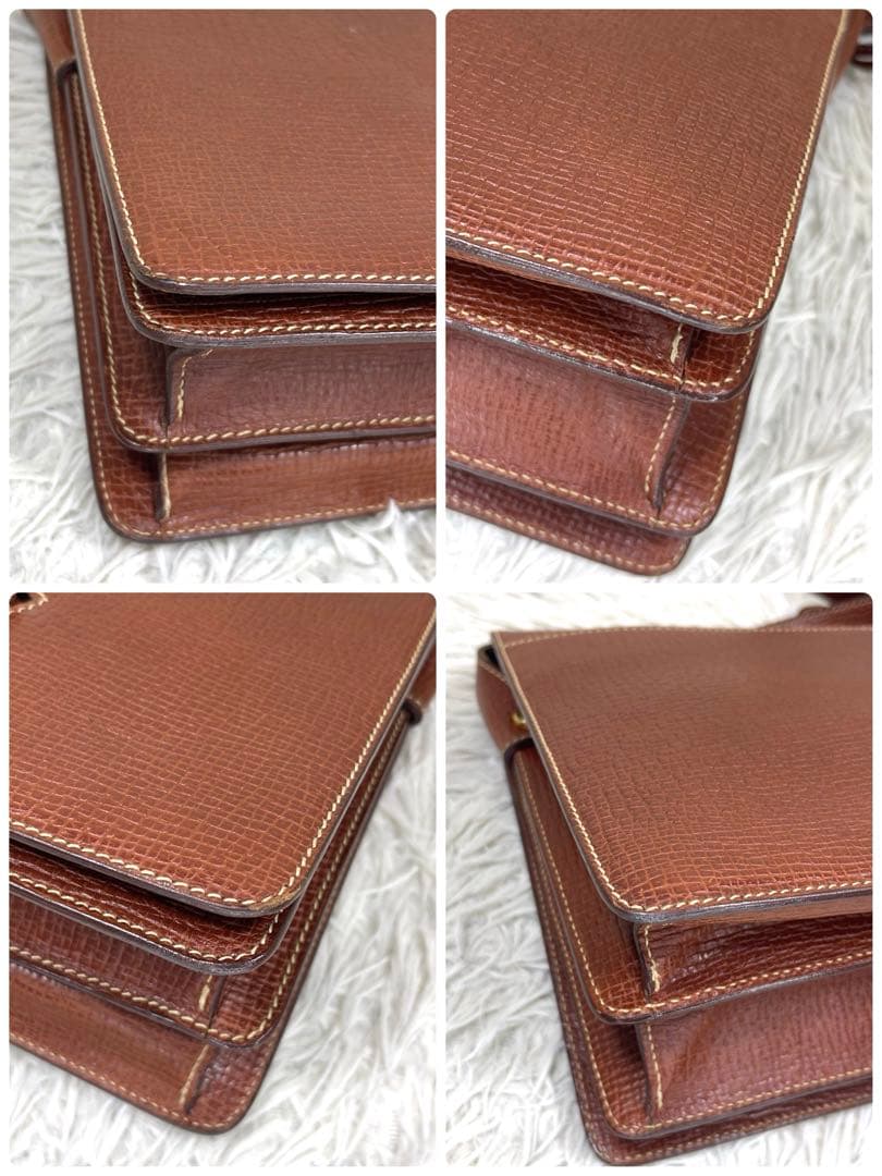 美品‼️LOEWE ロエベ　ショルダーバッグ　2way バルセレナ　ロゴ押し