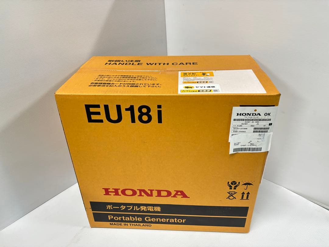 新品　ホンダ 発電機 EU18i ガソリンエンジン『リコール対象外品』