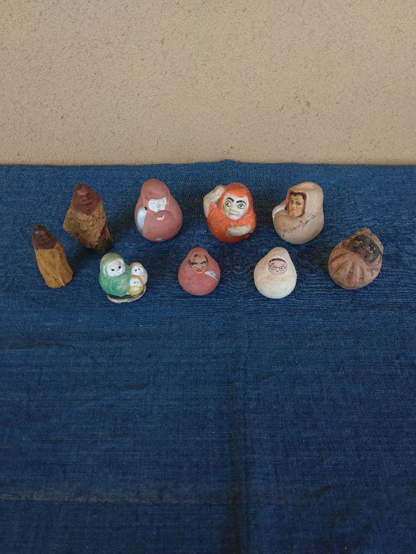 いろいろなダルマ9人セット