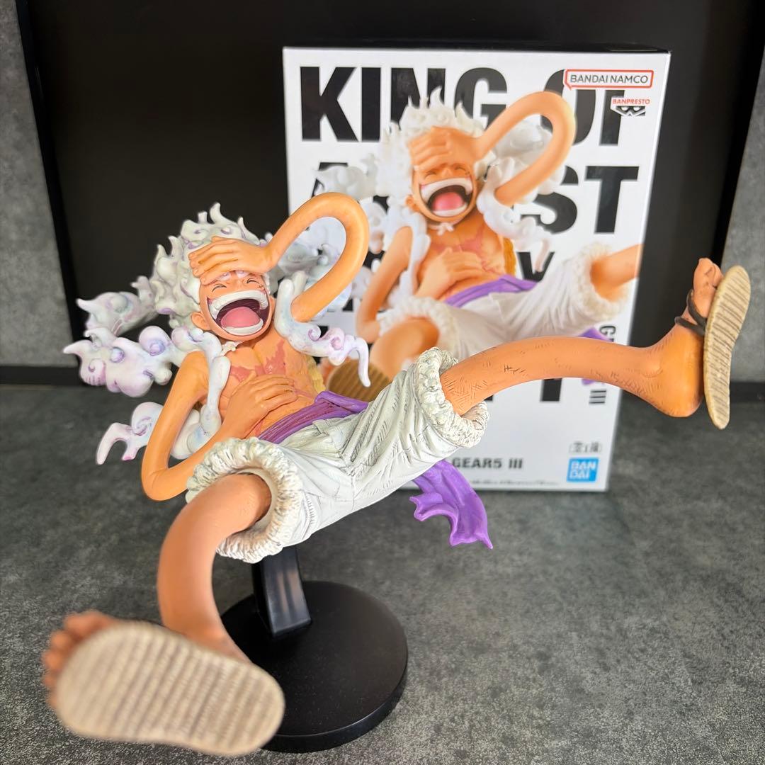 キングオブアーティスト ギア5 ルフィ KOA リペイント ウェザリング塗装品