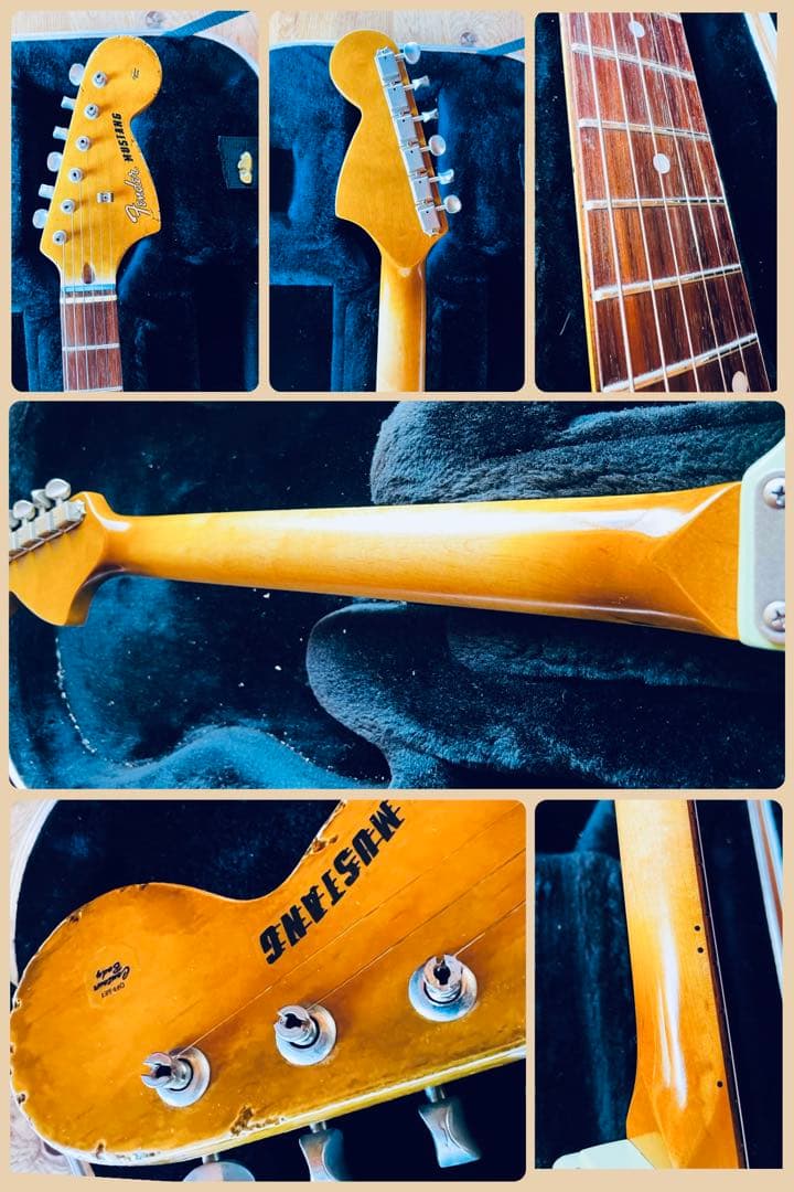 ⭐︎ハードレリック/ムスタングタイプ/フローティングトレモロ/サーフグリーン⭐︎