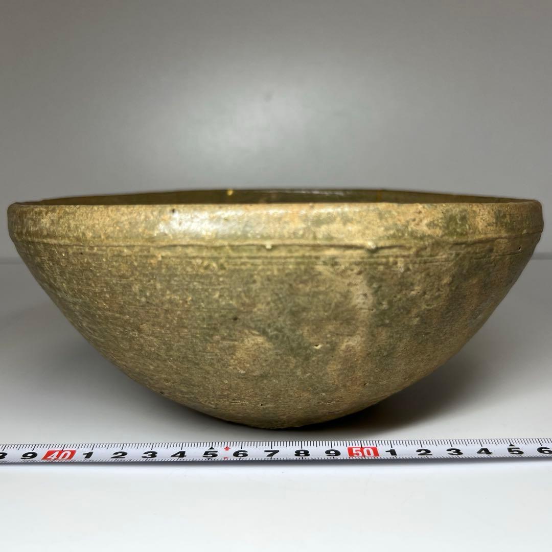 16世紀　高麗青磁　鉢　タカチ　直径約19cm 東N7-1029①