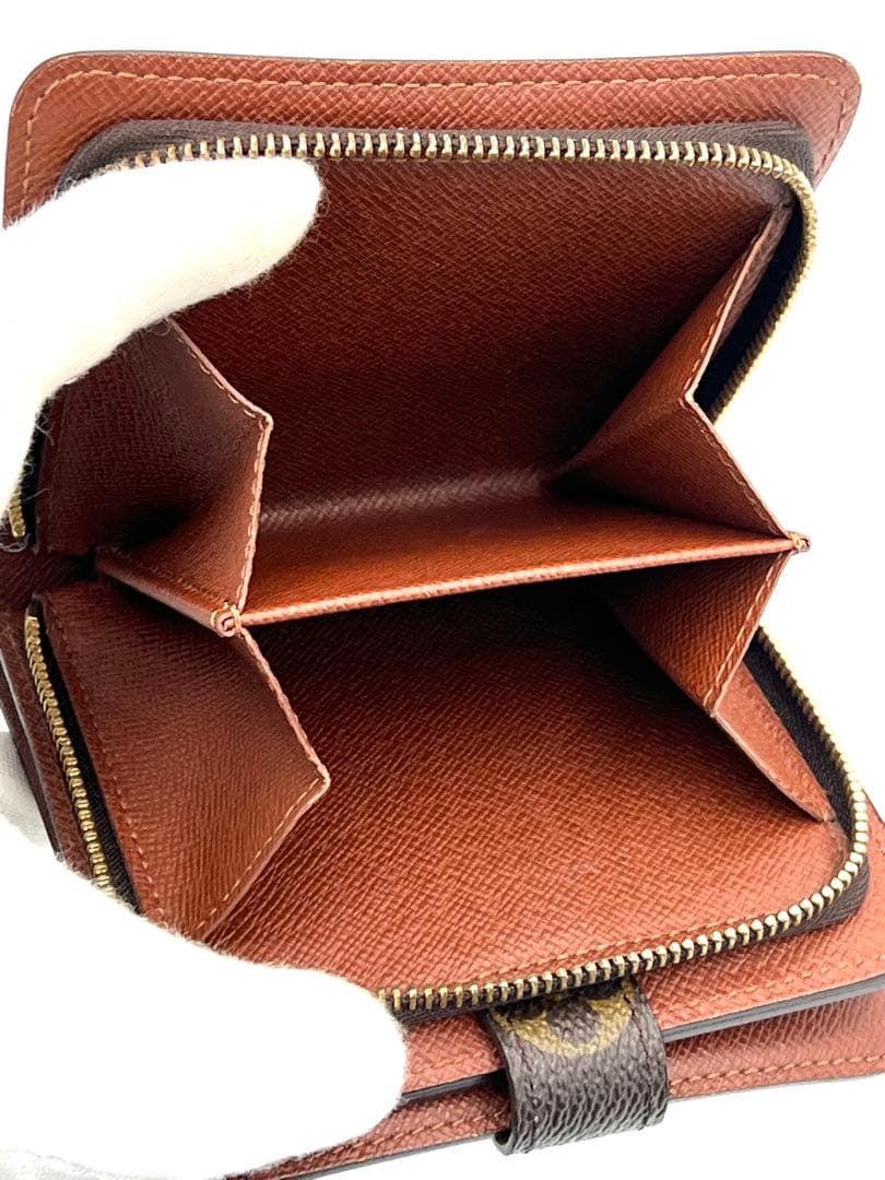 LOUIS VUITTON ルイヴィトン モノグラム コンパクトジップ 財布
