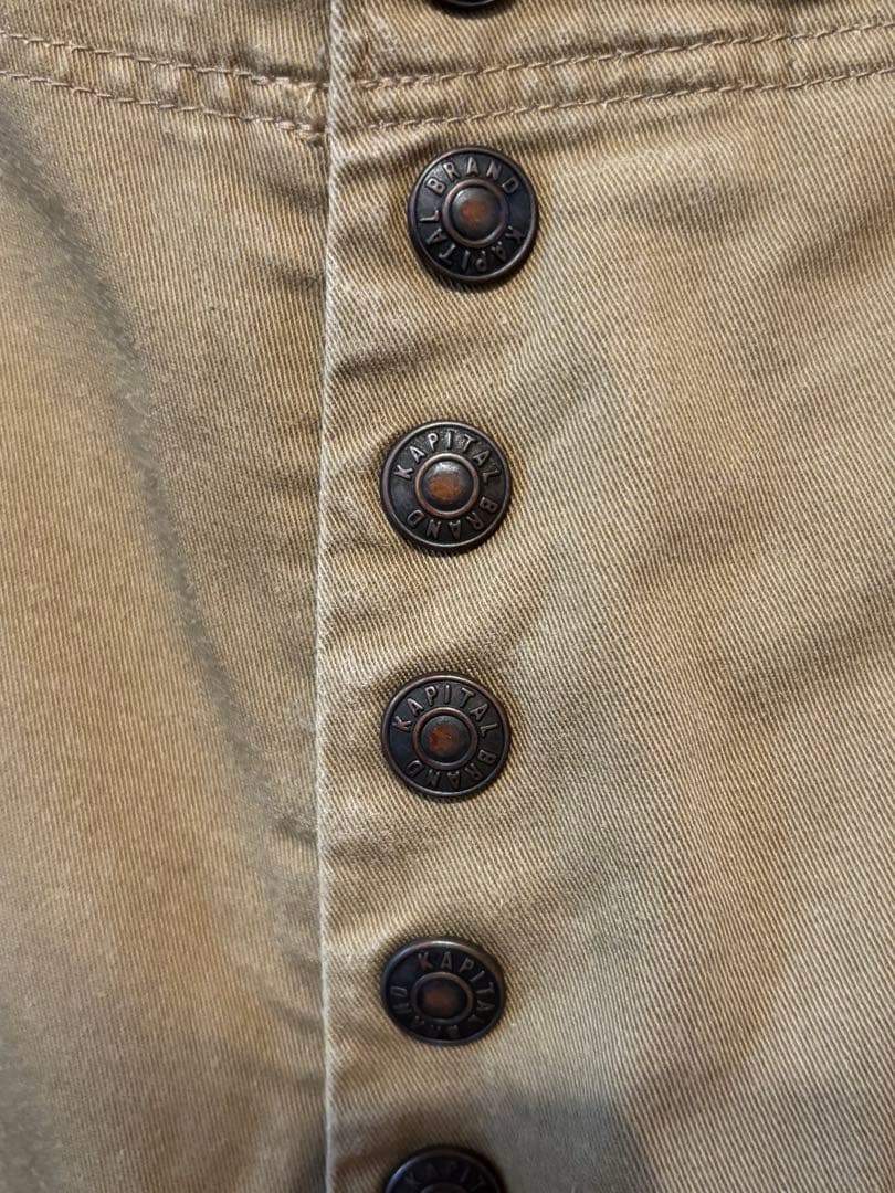 キャピタル ピエロパンツ PIERROT バルーンシルエット チノ×デニム 切替