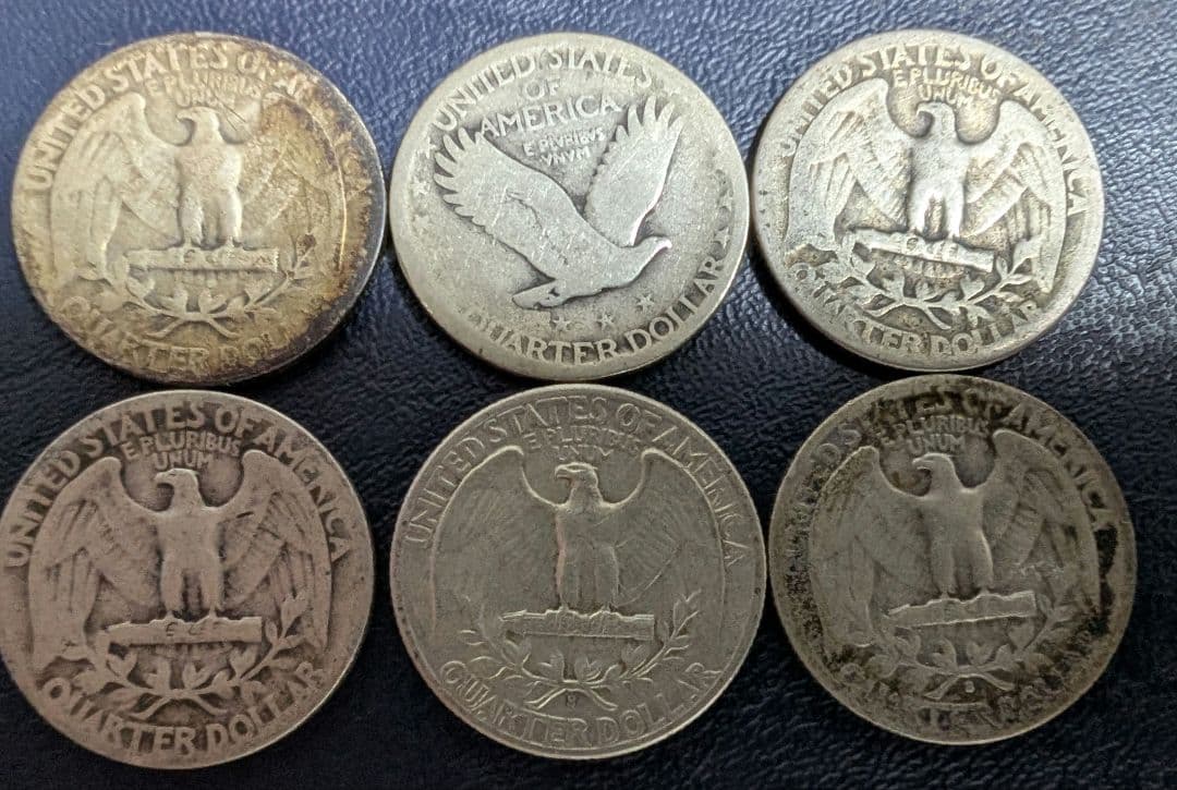 1943年以前のクオーターダラーまとめて