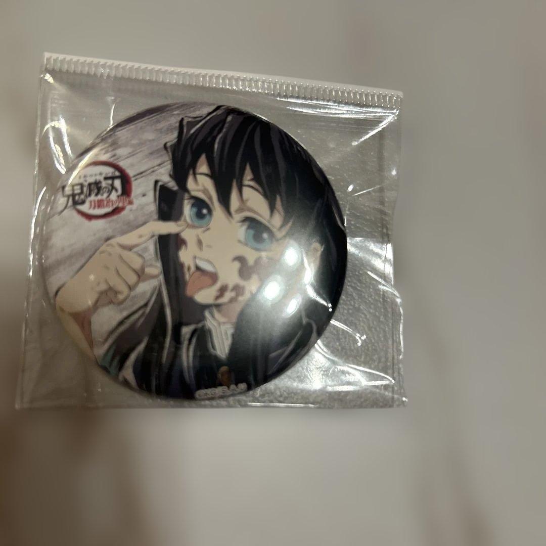 鬼滅の刃 全集中展 幕間画缶バッジ 時透無一郎 あっかんべー