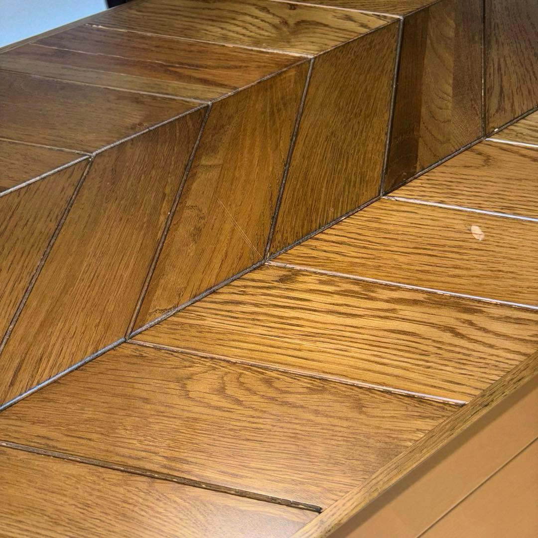 ヘリンボーンデザイン ギネスコーヒーテーブル 幅90cm 関家具