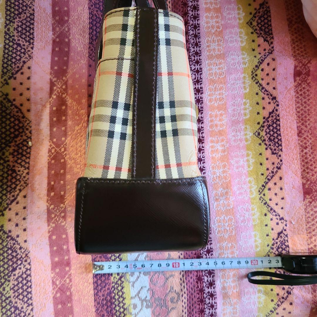 Mt yn＊  Burberryノバチェックミニバッグ