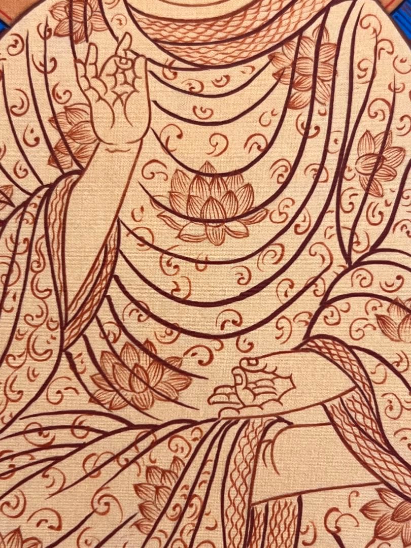 授戒本尊 仏画仏教美術 掛け軸 掛軸 茶掛 菩薩 日本画 骨董 書画