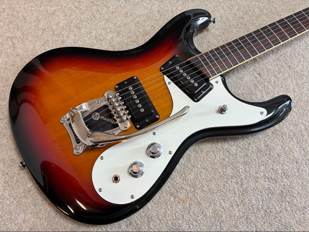 ■最終値下！1/4で出品終了！美品！モズライトベンチャーズモデル！演奏動画あり！