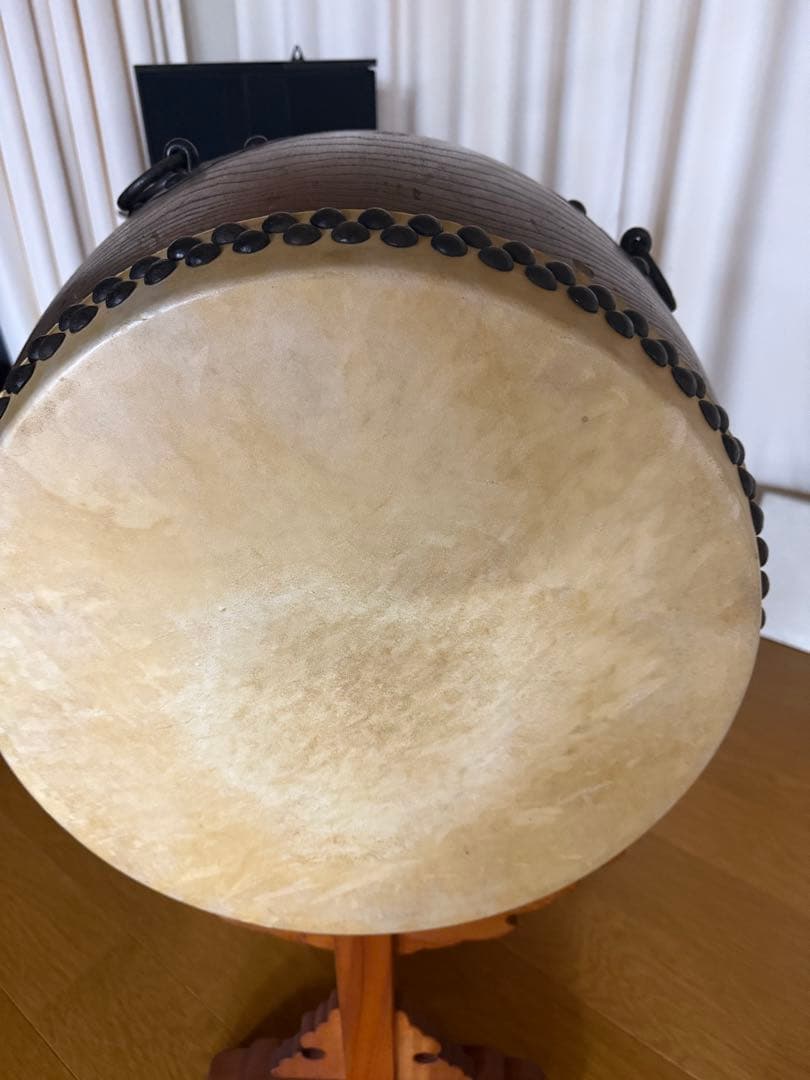 中型 和太鼓 祭り、長胴太鼓　キレイです