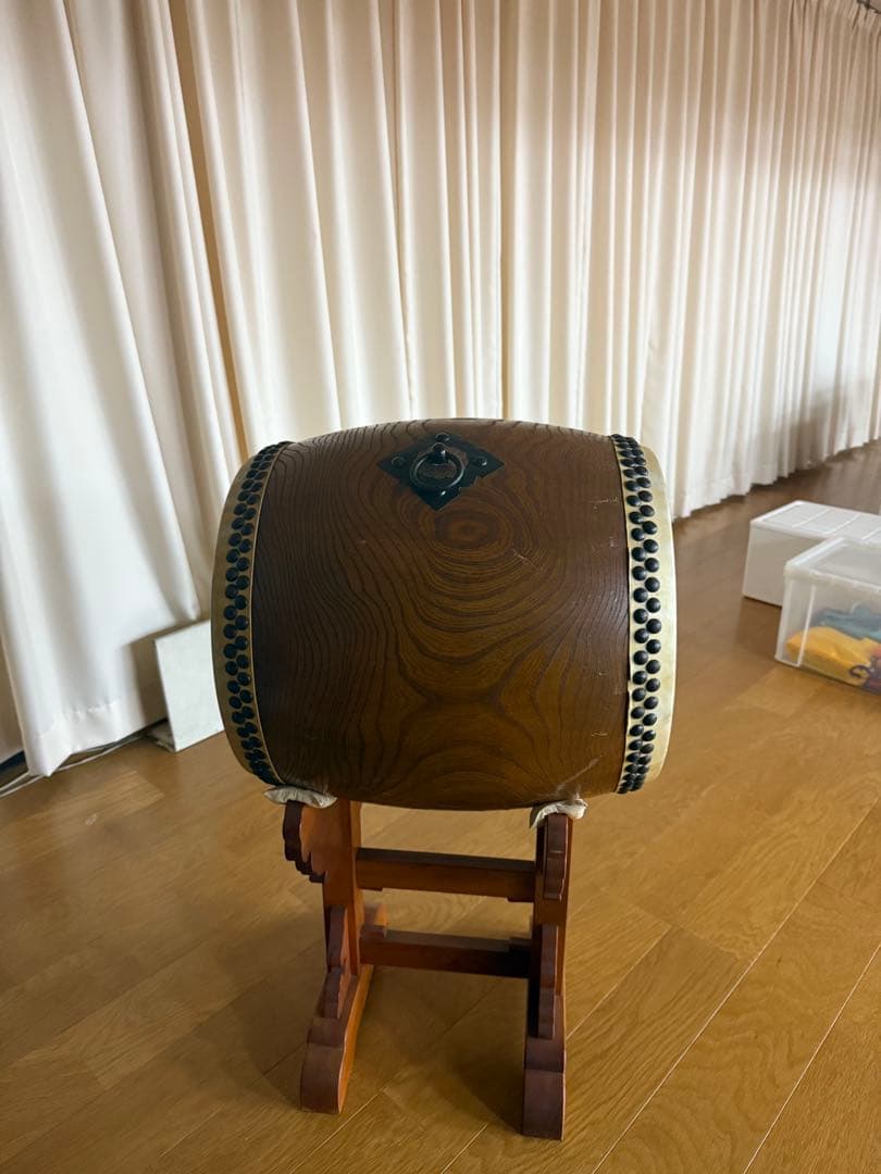 中型 和太鼓 祭り、長胴太鼓　キレイです