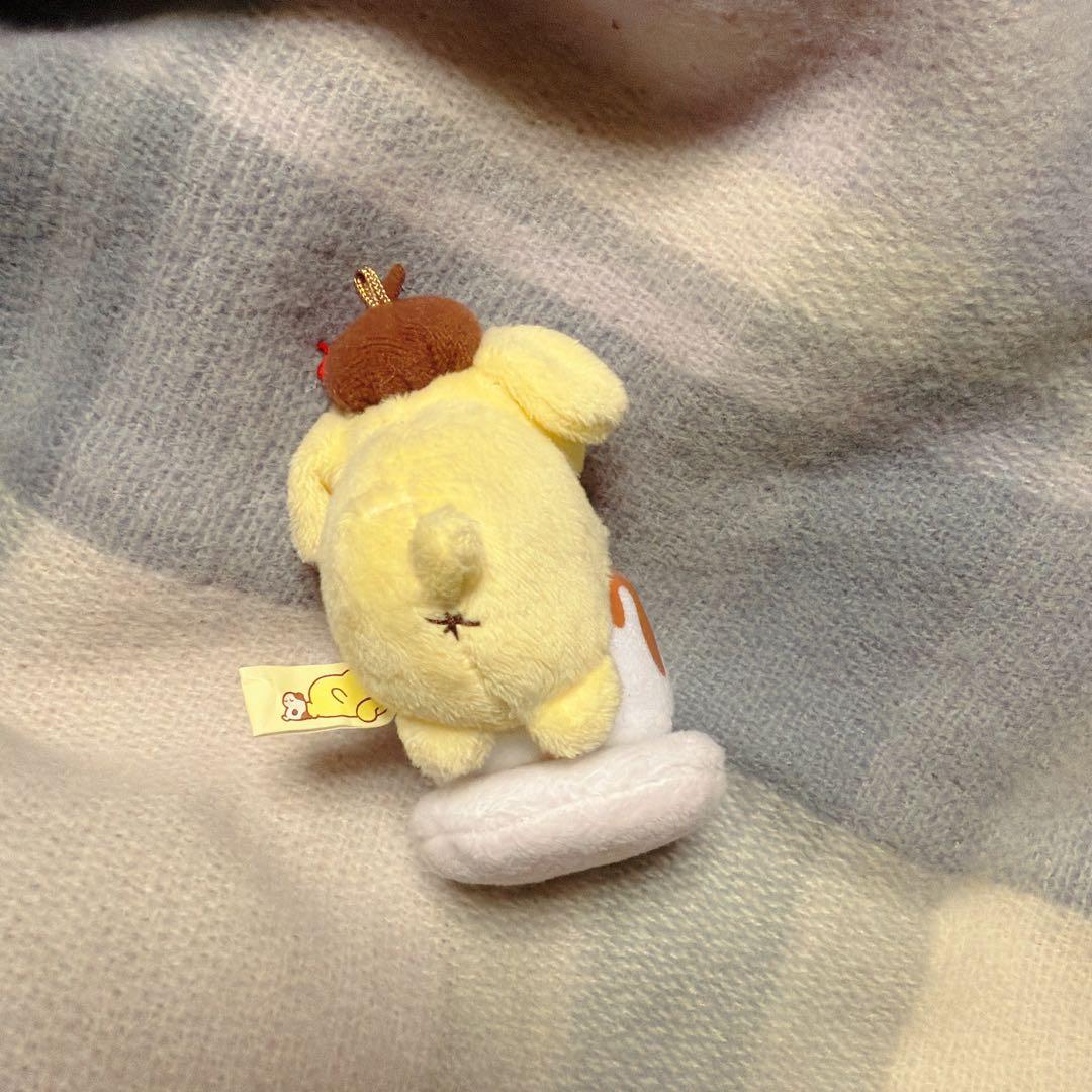 ポムポムプリン　マスコット　白いプリン