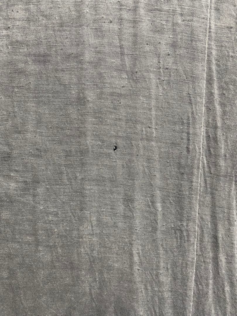 MA_JULIUS グレー ドレープネック ノースリーブトップス