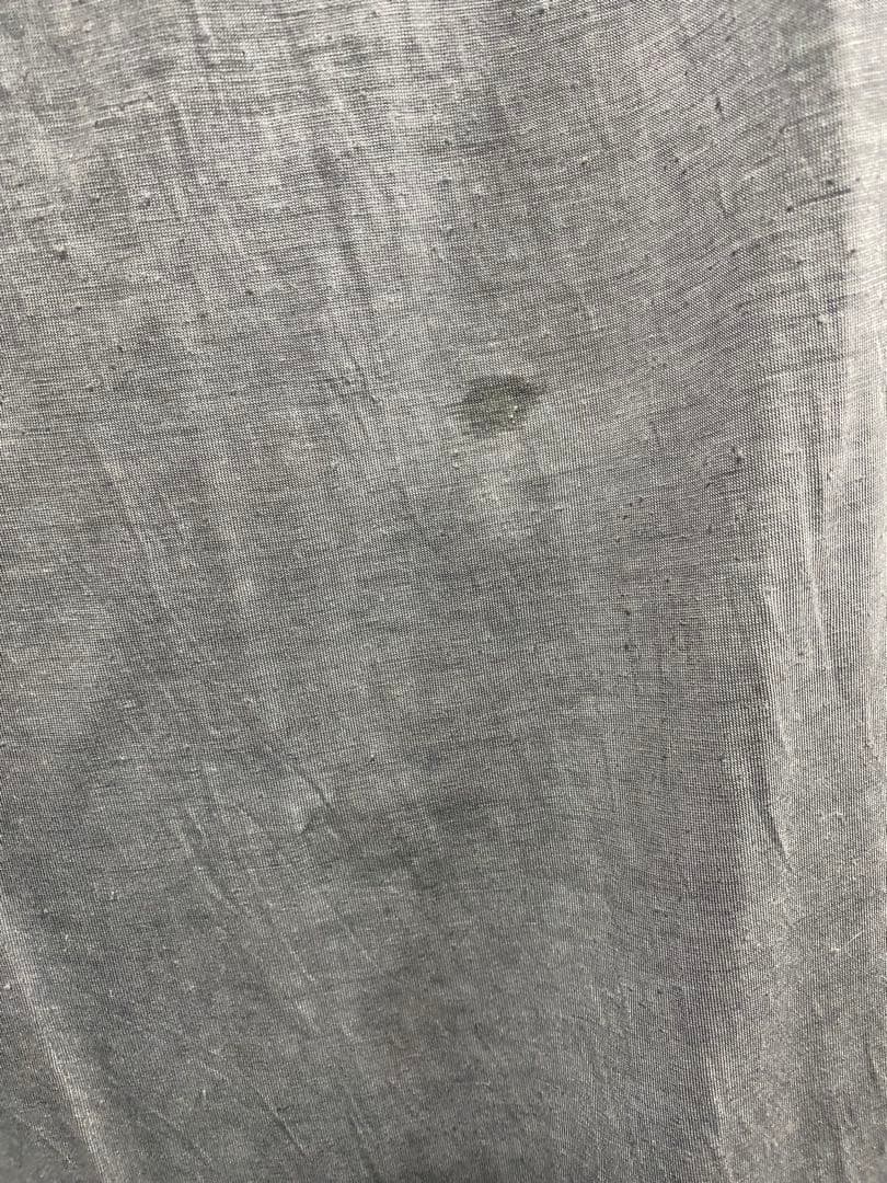 MA_JULIUS グレー ドレープネック ノースリーブトップス