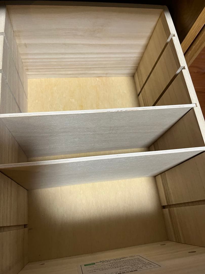 美品【無印良品！1.デスク、2.キャビネット、3.チェア - 3点セット】