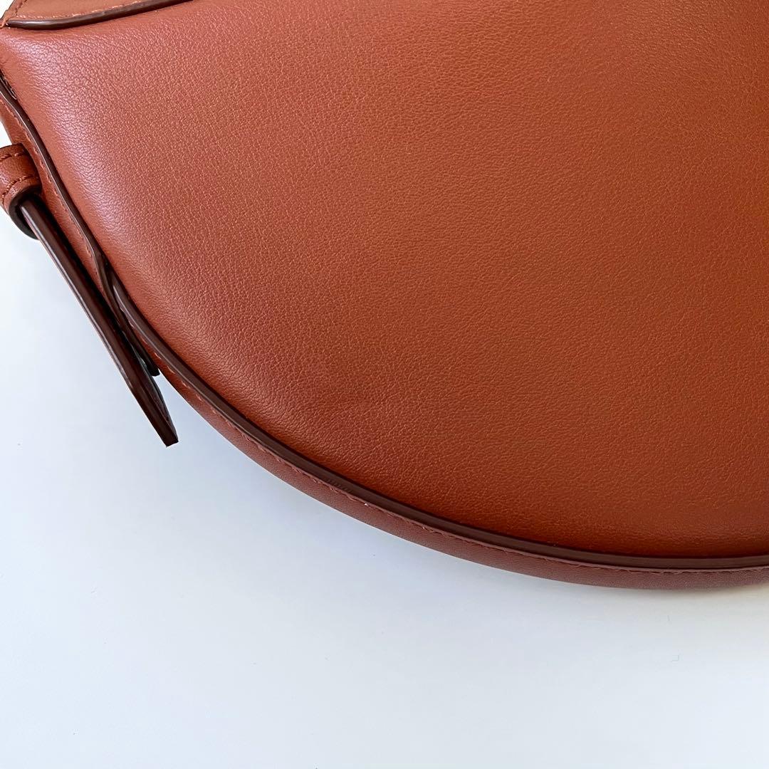 J&M DAVIDSON　2way　ゴンドラ　ショルダーバッグ　レザー　ブラウン