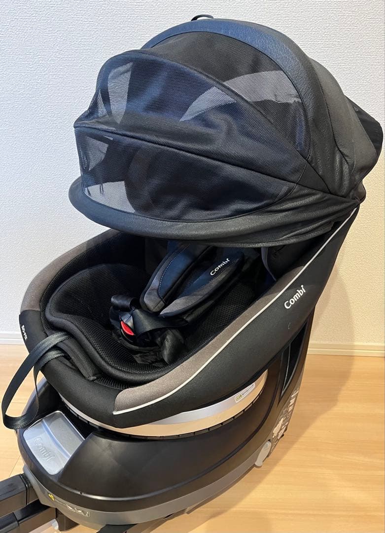 コンビ チャイルドシート クルムーヴスマートISOFIX JG-650 ブラック