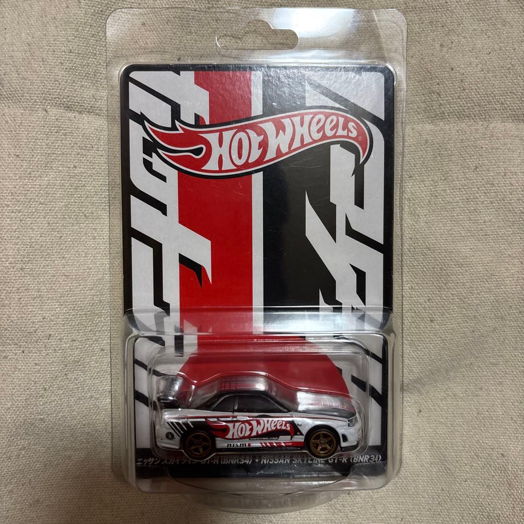 コンベンション ニッサンスカイライン GT-R R34 右向き ホットウィール
