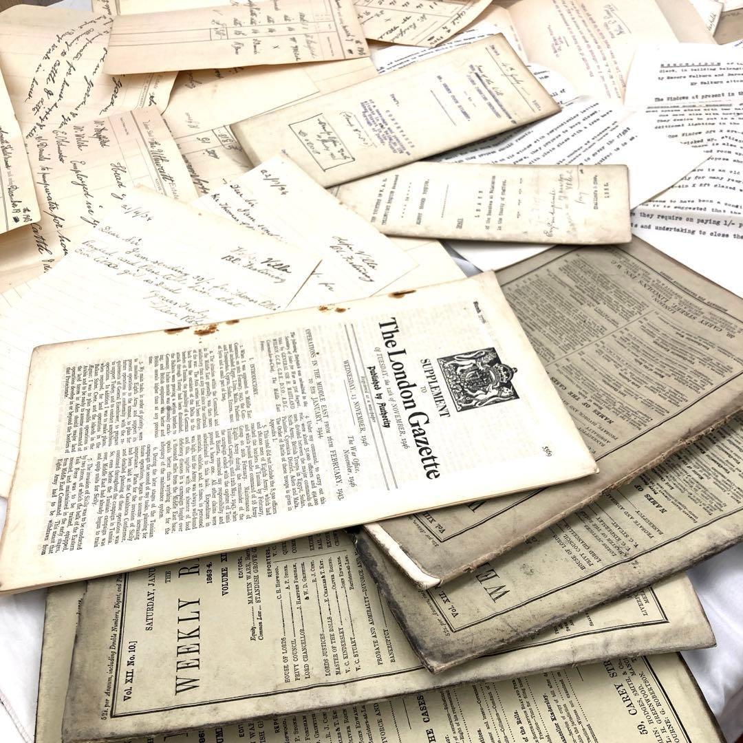 ※あと2,3個 書類や請求書、手書きの紙モノだけで【800g】（200枚以上？）