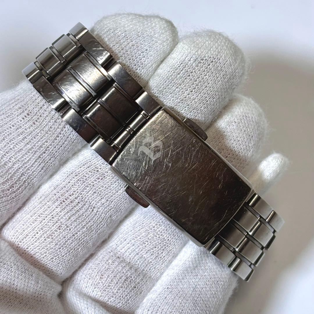 稼働 SEIKO ブライツ メンズ腕時計 電波ソーラー 7B22 デイト.