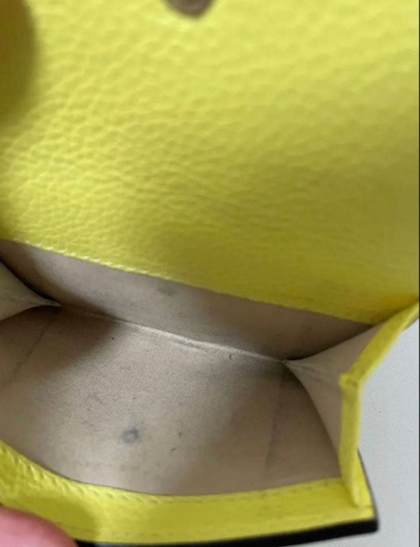 Chloé イエロー 三つ折り財布