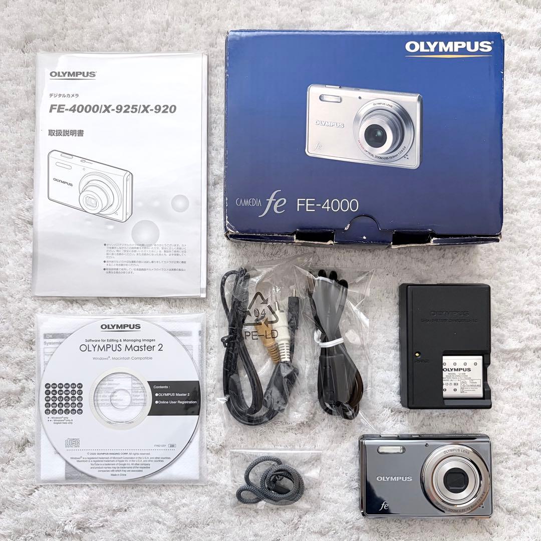 【動作確認済】OLYMPUS オリンパス CAMEDIA fe FE-4000