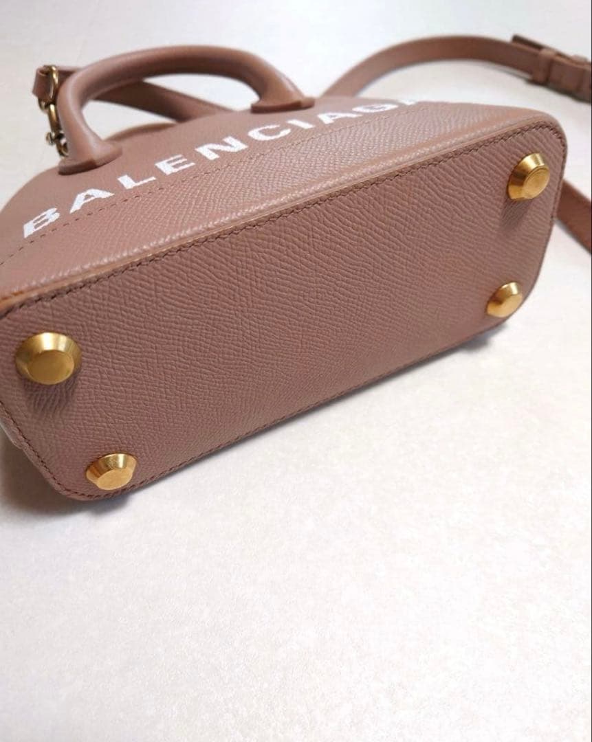 BALENCIAGA ヴィル トップ バッグ ハンドル XXS レアカラー