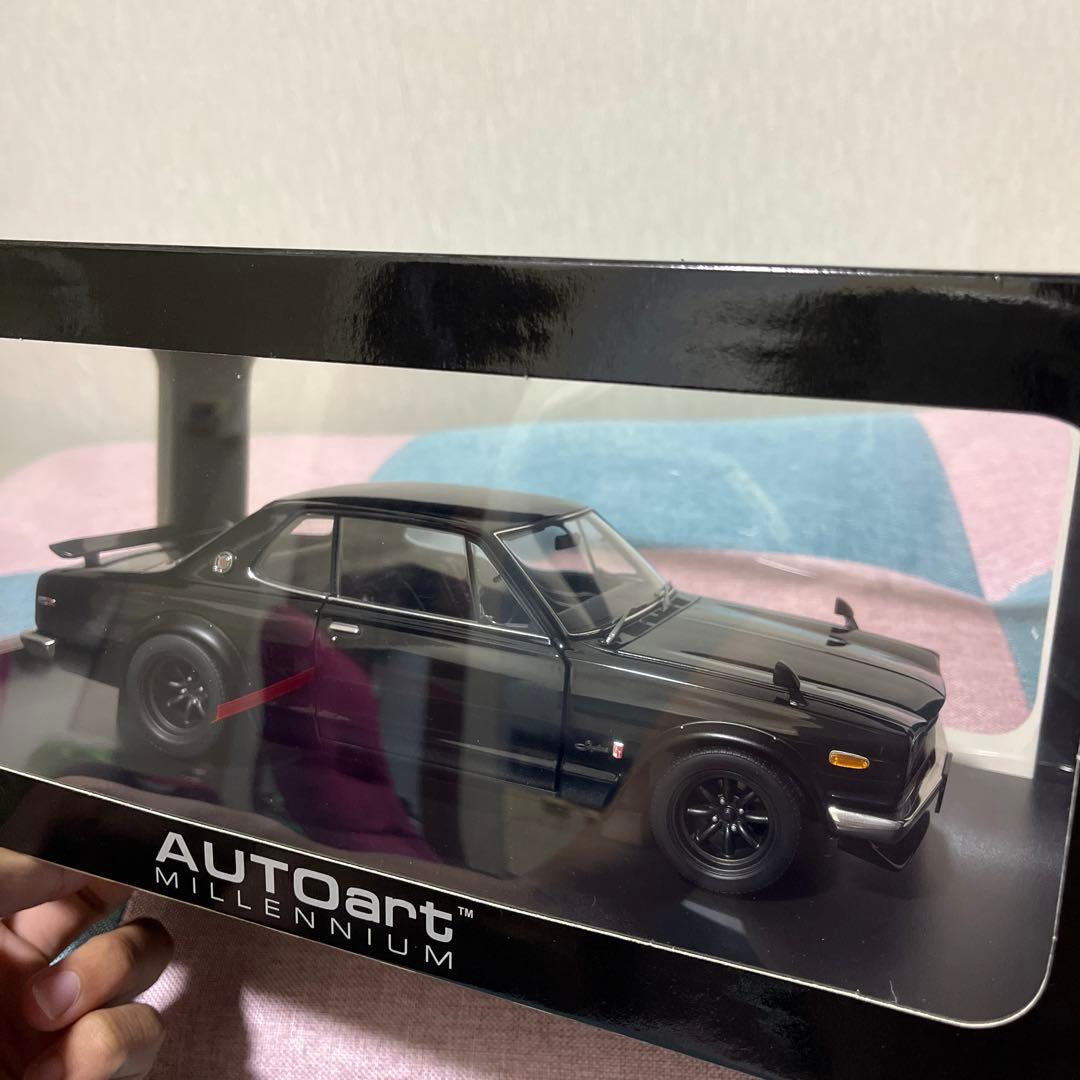 オートアート Nissan gt-r KPGC10 1/18 ブラック 希少！
