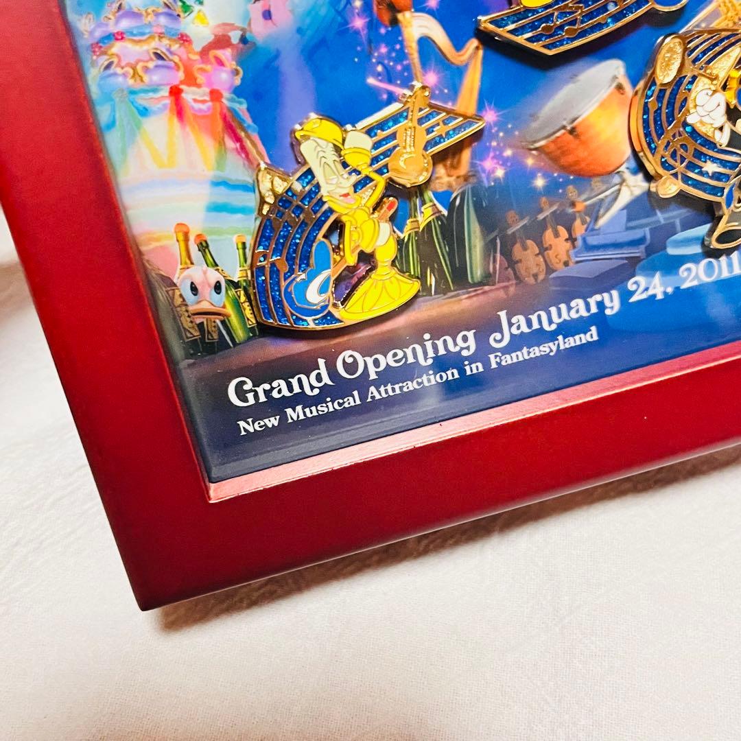 ディズニー　フィルハーマジック　ピンバッジセット　額入り　グランドオープン記念