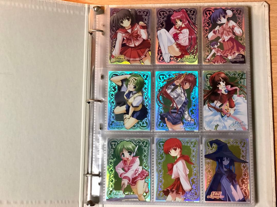 V.I.P Aquaplus Edition トレーディングカード＋バインダー