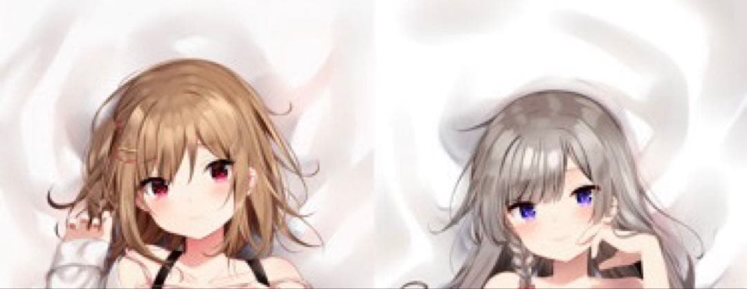 超レア！滝川茉奈＆高梨由香 まふゆ　salmon　ナマイキ妹と小悪魔抱き枕カバー