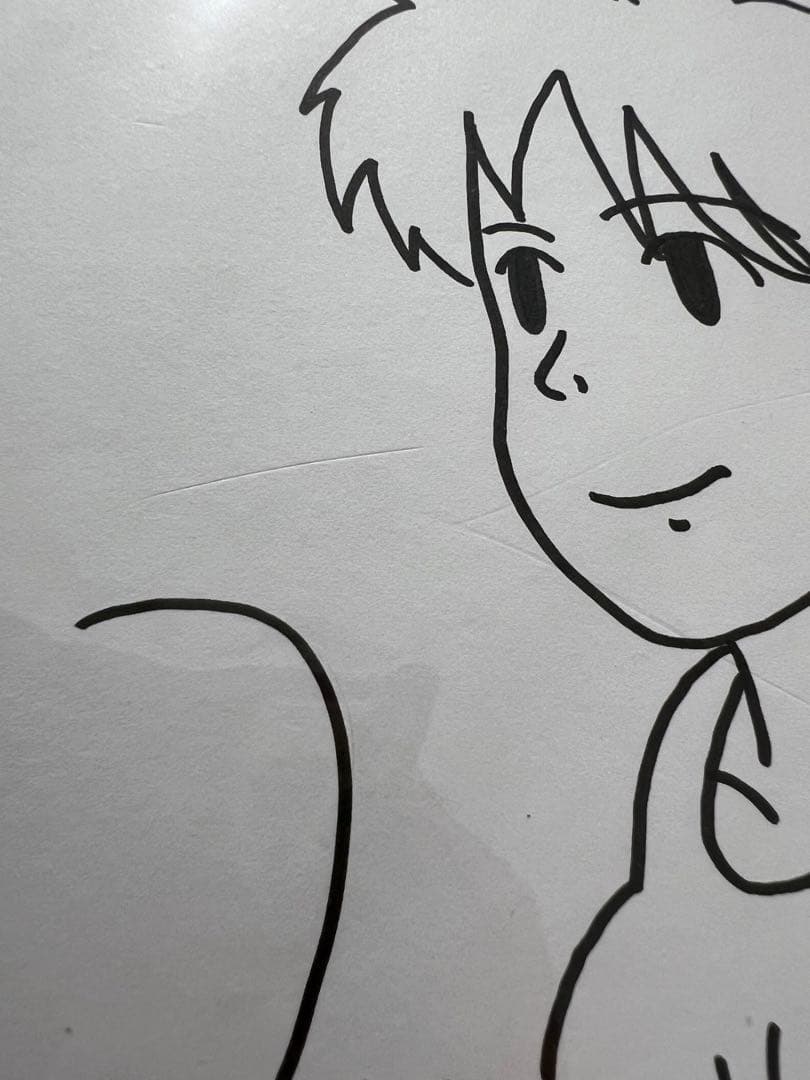 宮崎駿 サイン色紙 魔女の宅急便