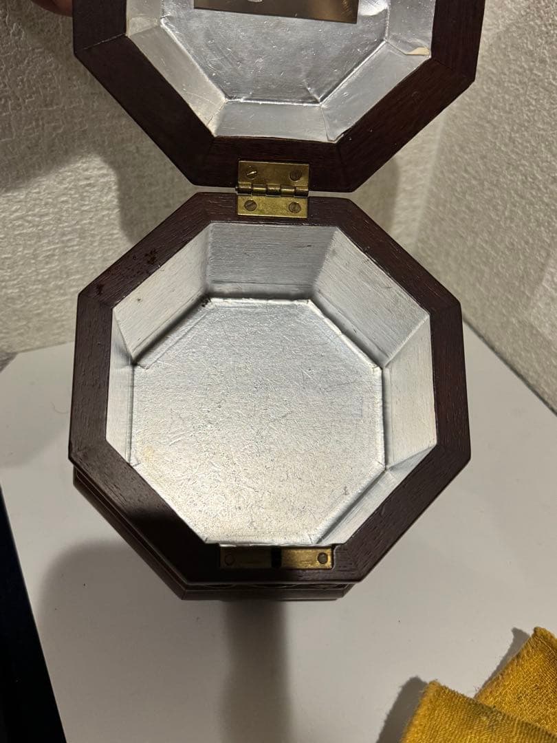 WILLIAMSBURG コロニアルマホガニー製ウィリアムズバーグティーキャディ