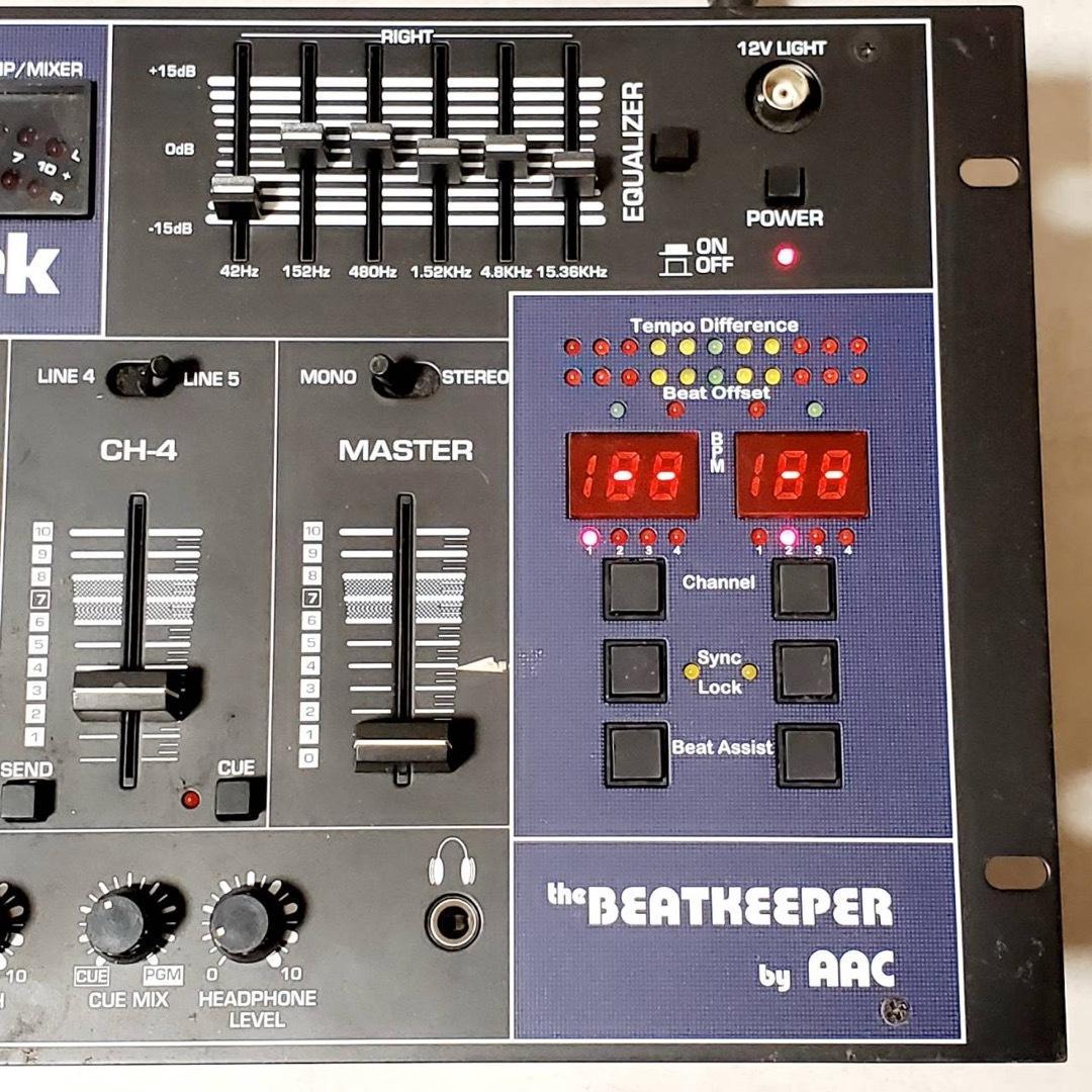 【現状品・通電確認済】Numark DM1635 高性能 4ch DJミキサー