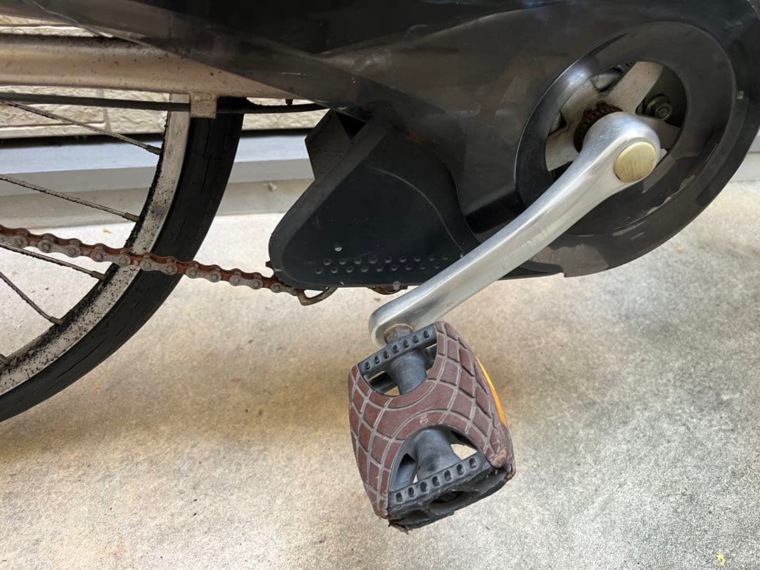 電動アシスト自転車 シティタイプ 前後バスケット付き