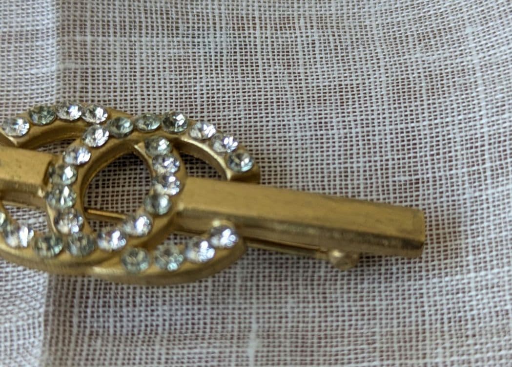 ENSEMBLE購入　CHANEL　シャネル　ラインストーン　ブローチ