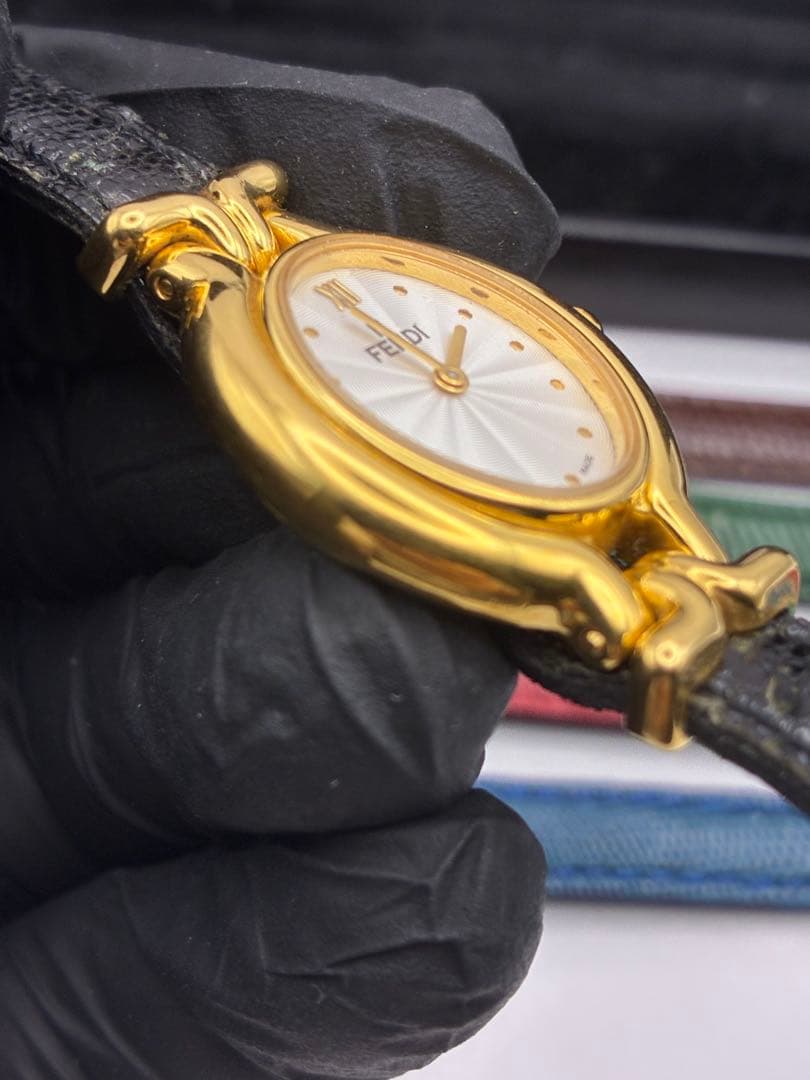 FENDI フェンディ カメレオン 良品 交換用ストラップ5本 レディース