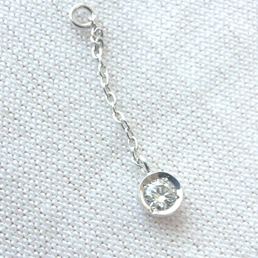 希少【ポンテヴェキオ】K18WG ダイヤモンド　0.60ct 2way ピアス