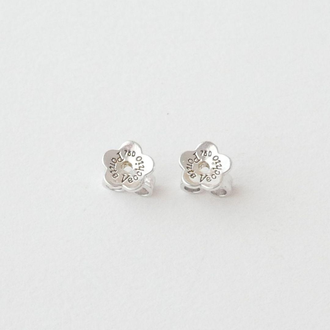 希少【ポンテヴェキオ】K18WG ダイヤモンド　0.60ct 2way ピアス