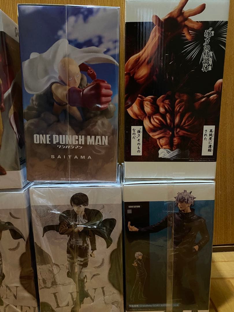 【新品未開封】Grandista他フィギュア 6種まとめ売り 刃牙 呪術廻戦