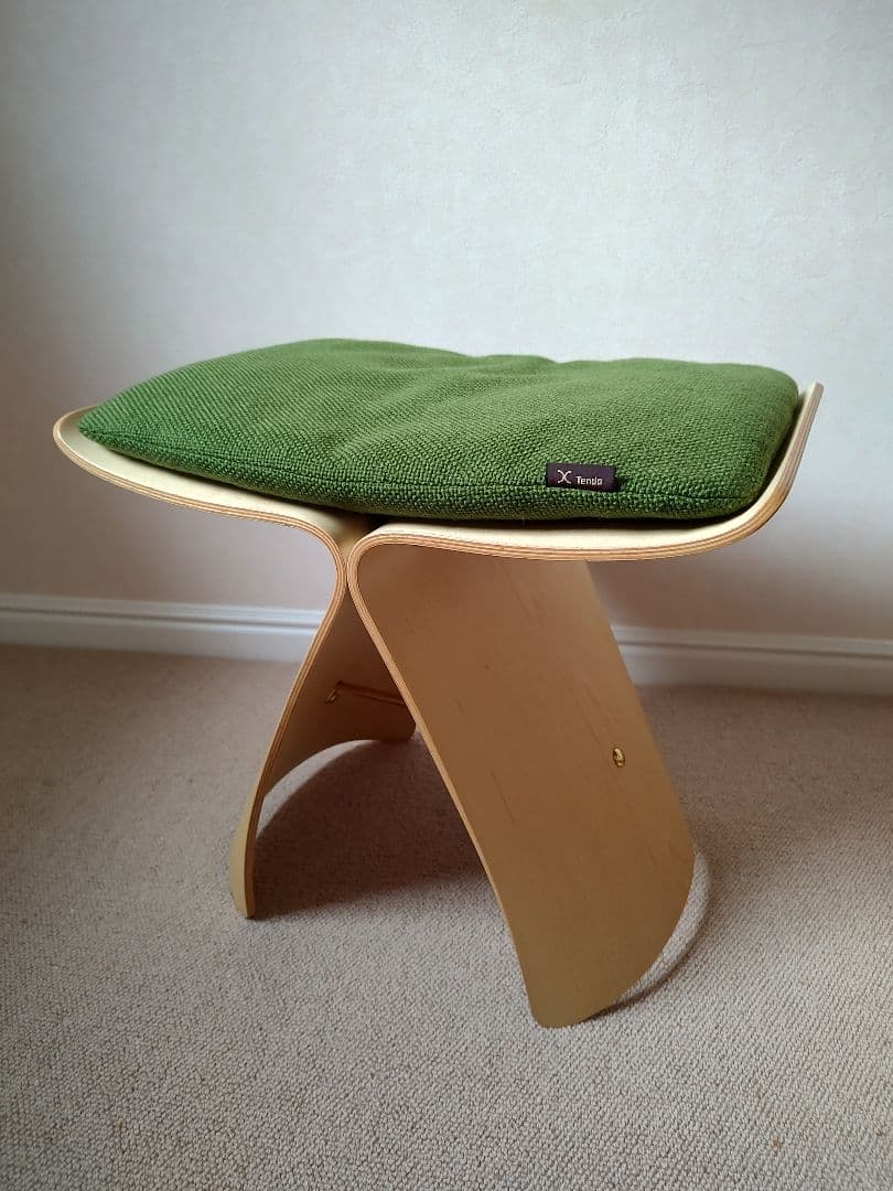 バタフライスツール メイプル 専用クッション付き 天童木工 柳宗理