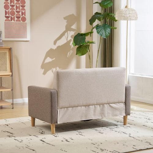 ソファー 二人がけソファー 2人掛け 幅105cm高さ12cmリビングソファ 肘